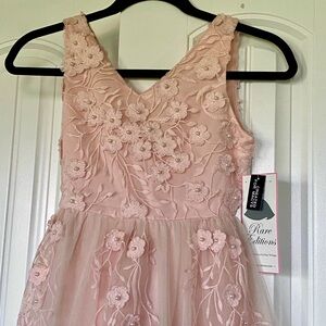 Girls Flower girl Bridesmaid Wedding Dress, Pink size 10